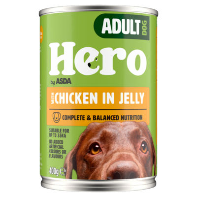 Hero by ASDA Hero Adult with Chicken in Jelly 400g