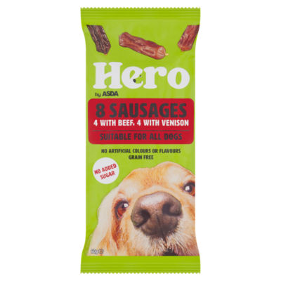 Hero by ASDA Hero 8 Sausages 60g