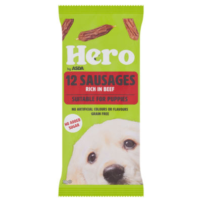 Hero by ASDA Hero 12 Sausages 30g