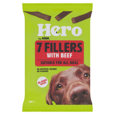 Hero by ASDA Hero 7 Fillers with Beef 150g