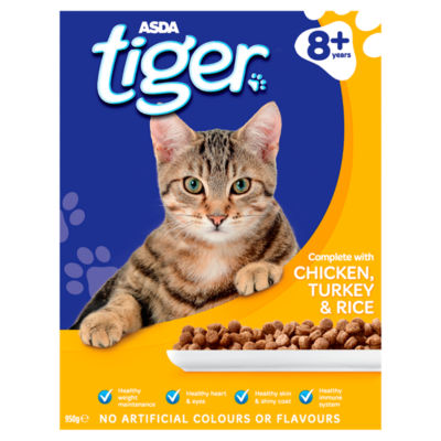 Tiger Complete with Chicken, Turkey & Rice 8+ Years 950g