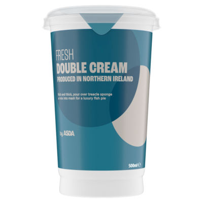 ASDA Fresh Double Cream 500ml