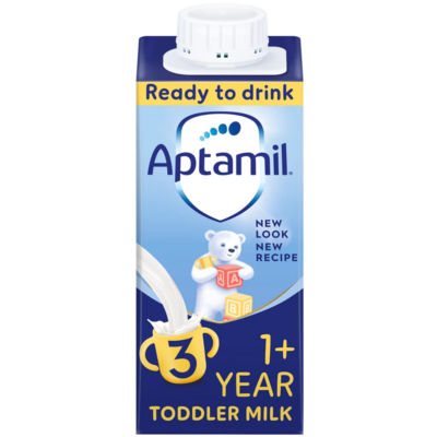 Aptamil 3 Toddler Milk Liquid Formula, Ready To Drink, 1-3 Years, 200Ml
