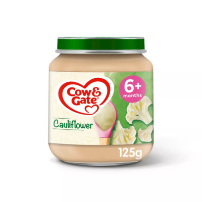 Cow & Gate Cauliflower Baby Food Snack Jar 6+ Months 125g
