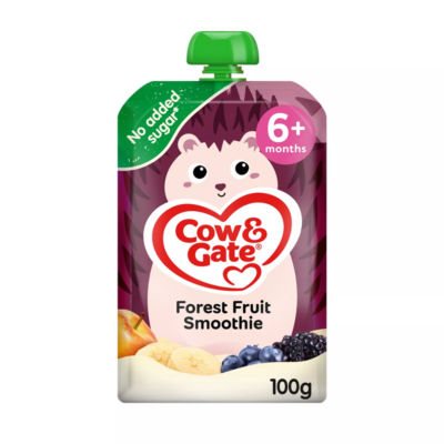 Cow & Gate fruit pouch forest fruit smoothie baby food snack