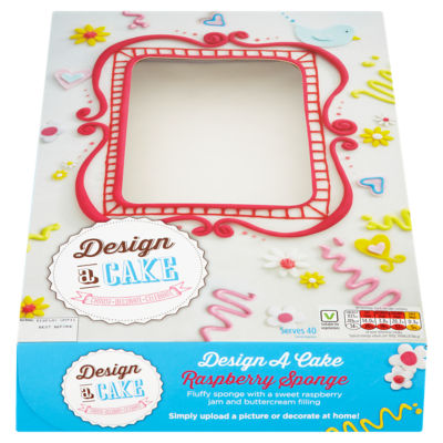 Asda Create Your Own Large Photo Celebration Cake
