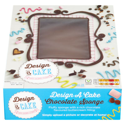Asda Chocolate Photo Celebration Cake