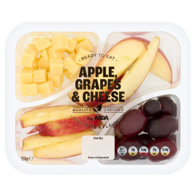 ASDA Mild & Crisp Apple, Grapes & Cheese 150g