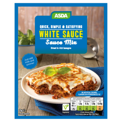 ASDA White Sauce Mix
