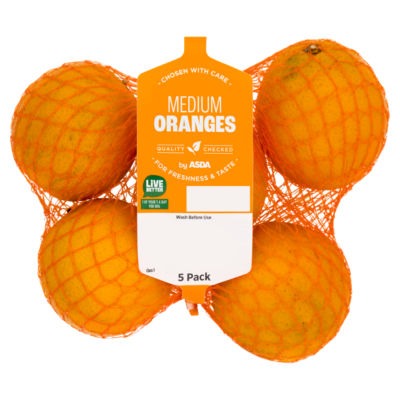 ASDA 5 Medium Oranges