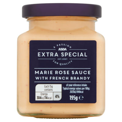 ASDA Extra Special Marie Rose Sauce with French Brandy 195g