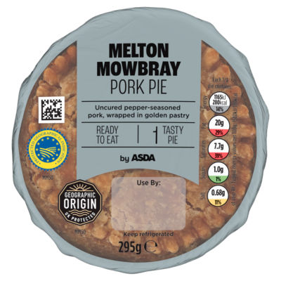 ASDA Melton Mowbray Pork Pie 295g