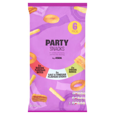 ASDA 6 Party Snacks 138g