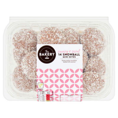 The BAKERY at ASDA 14 Snowball Mini Bites 160g