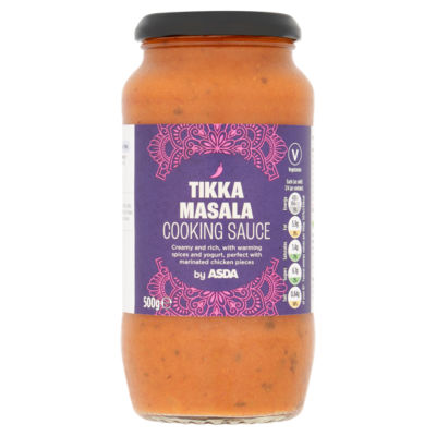 ASDA Tikka Masala Cooking Sauce 500g