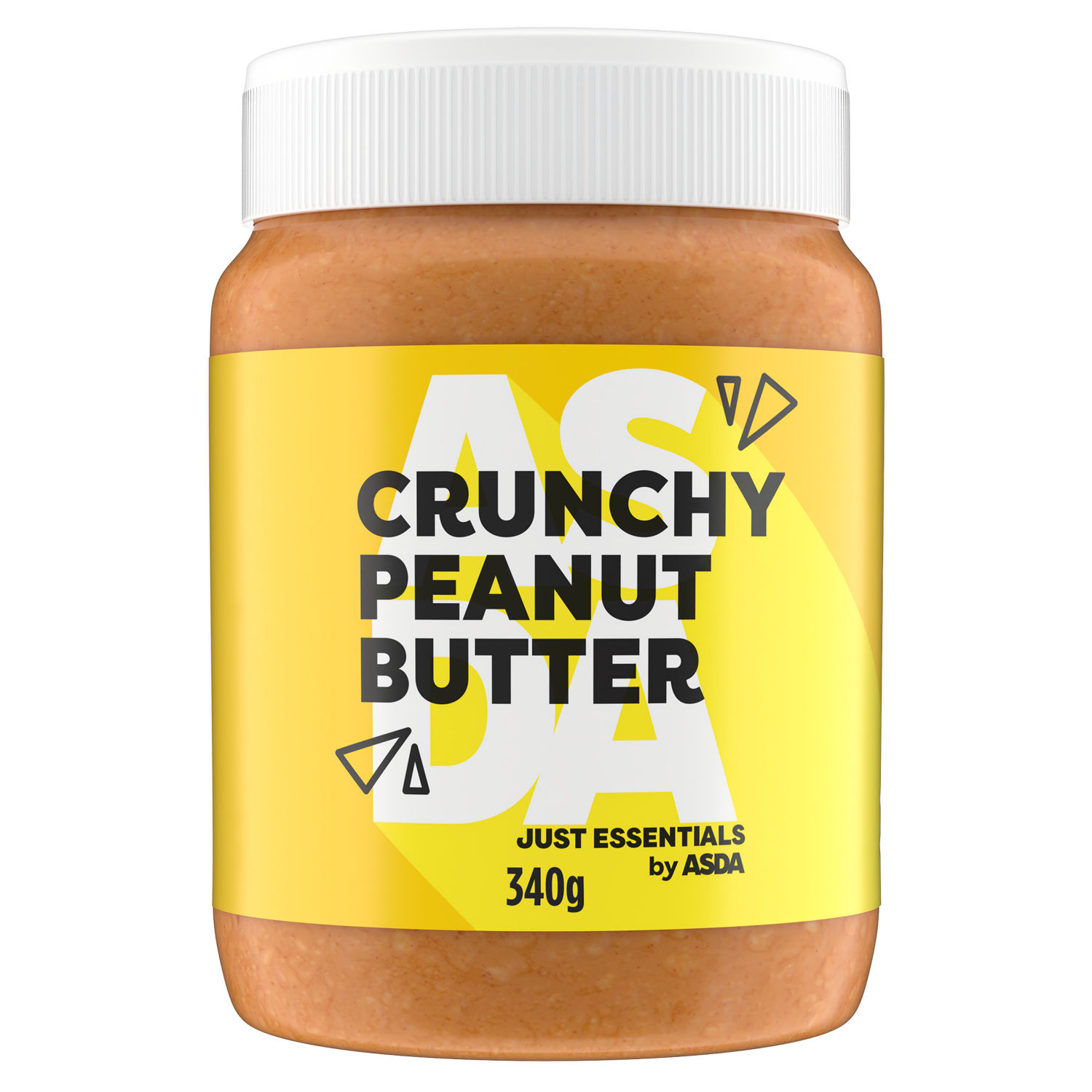 ASDA Just Essentials Crunchy Peanut Butter 340g