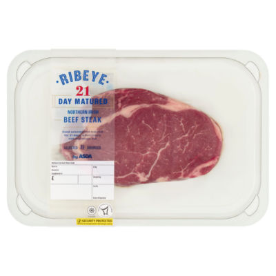 ASDA Ribeye Beef Steak 227g