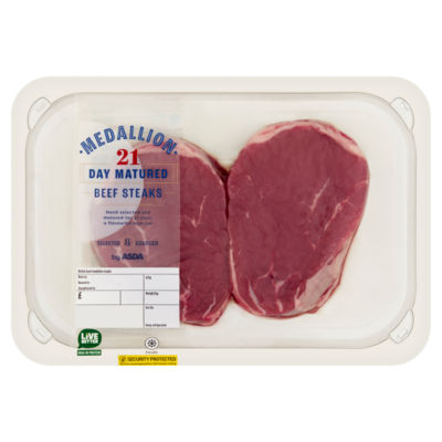 ASDA Medallion Beef Steaks 340g