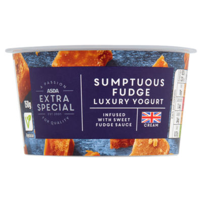 Asda Extra Special Fudge Yogurt