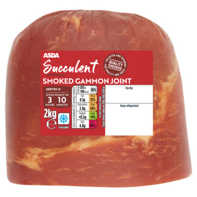 ASDA Butcher's Selection Succulent Smoked Gammon Joint 2kg