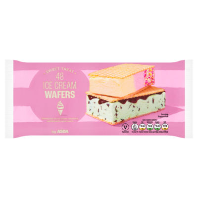ASDA 48 Ice Cream Wafers