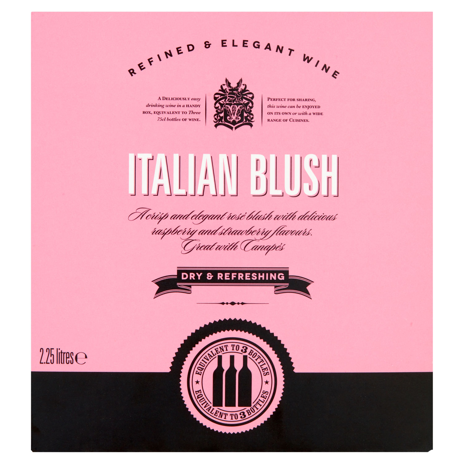 Italian Blush Rose Wine Box 2.25 Litres