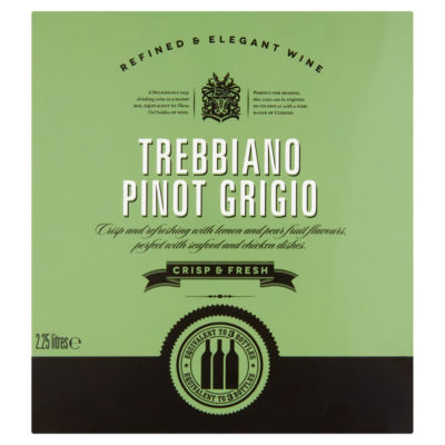 Refined & Elegant Trebbiano Pinot Grigio 2.25 litres