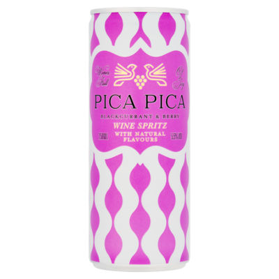 Pica Pica Blackcurrant & Berry Wine Spritz 250ml