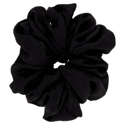 Claires Extra Large Black Scrunchie