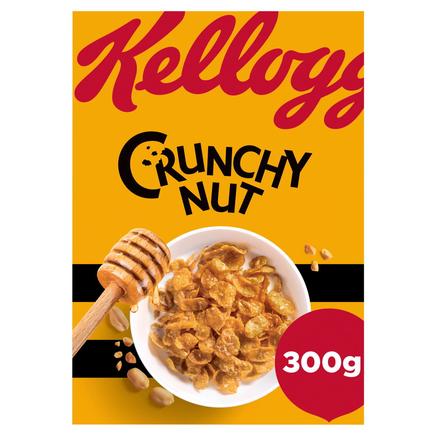 Kellogg's Crunchy Nut Original Honey Nut Cornflakes Cereal 300g