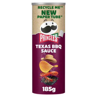 Pringles Texas BBQ Sauce Halloween Sharing Crisps 185g - ASDA Groceries