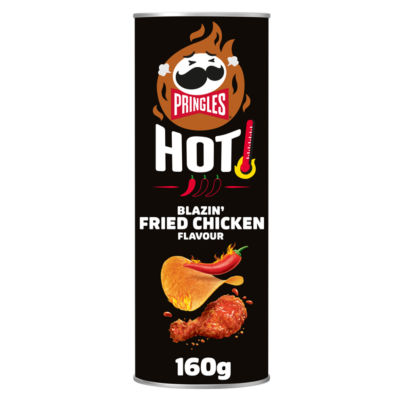Pringles HOT Blazin' Fried Chicken Flavour 160g