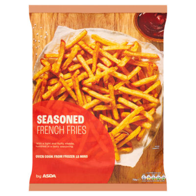 ASDA Party Seasoned French Fries 750g