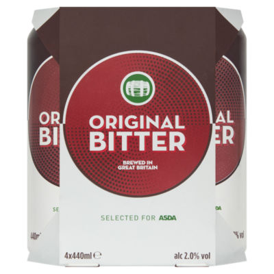 ASDA Original Bitter 4 x 440ml