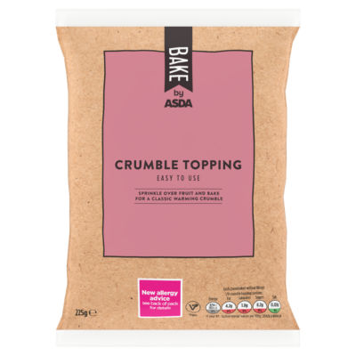 BAKE by ASDA Bake Crumble Topping 225g