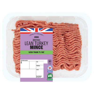 ASDA British Lean Turkey Mince