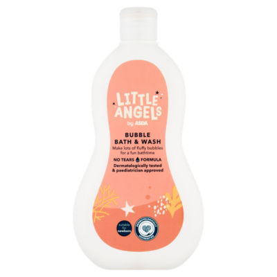 LITTLE ANGELS by ASDA Little Angels by  Bubble Bath & Wash 500ml