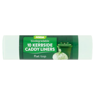 ASDA Biodegradable Large Kerbside Collection Caddy Liners 25 Litres ...