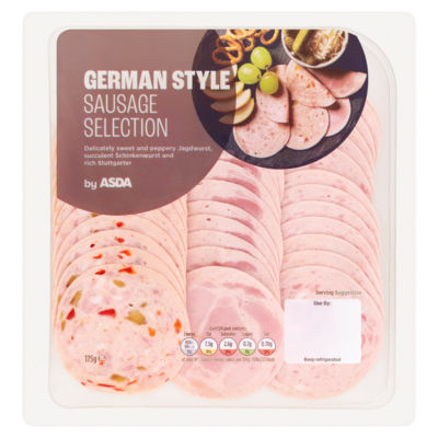 ASDA German Style Sausage Selection 175g