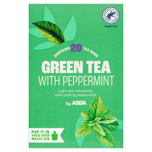 ASDA Green Tea & Mint 20 Tea Bags