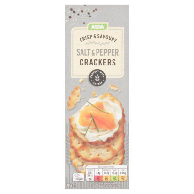ASDA Salt & Pepper Crackers - ASDA Groceries