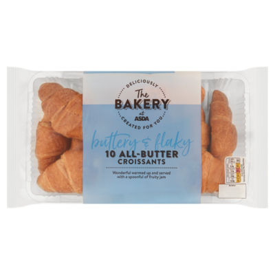 The BAKERY at ASDA The Bakery 10 All-Butter Croissants