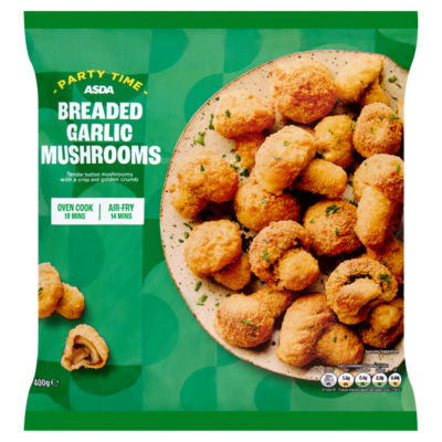 ASDA Breaded Garlic Mushrooms 400g - ASDA Groceries