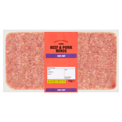 ASDA Beef & Pork Mince 750g