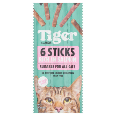 Tiger by ASDA Tiger Sticks 6 x 5g (30g)