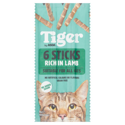 Tiger by ASDA Tiger Sticks 6 x 5g (30g)