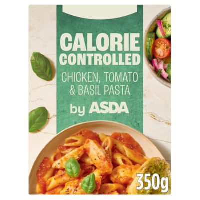 ASDA Good & Counted Calorie Controlled Chicken, Tomato & Basil Pasta 350g