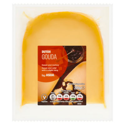 ASDA Dutch Gouda Sweet & Mellow 200g