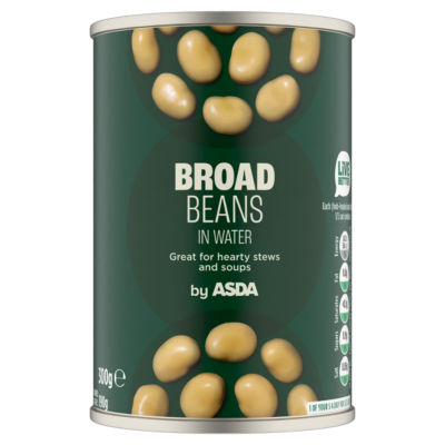 ASDA Broad Beans in Water 300g