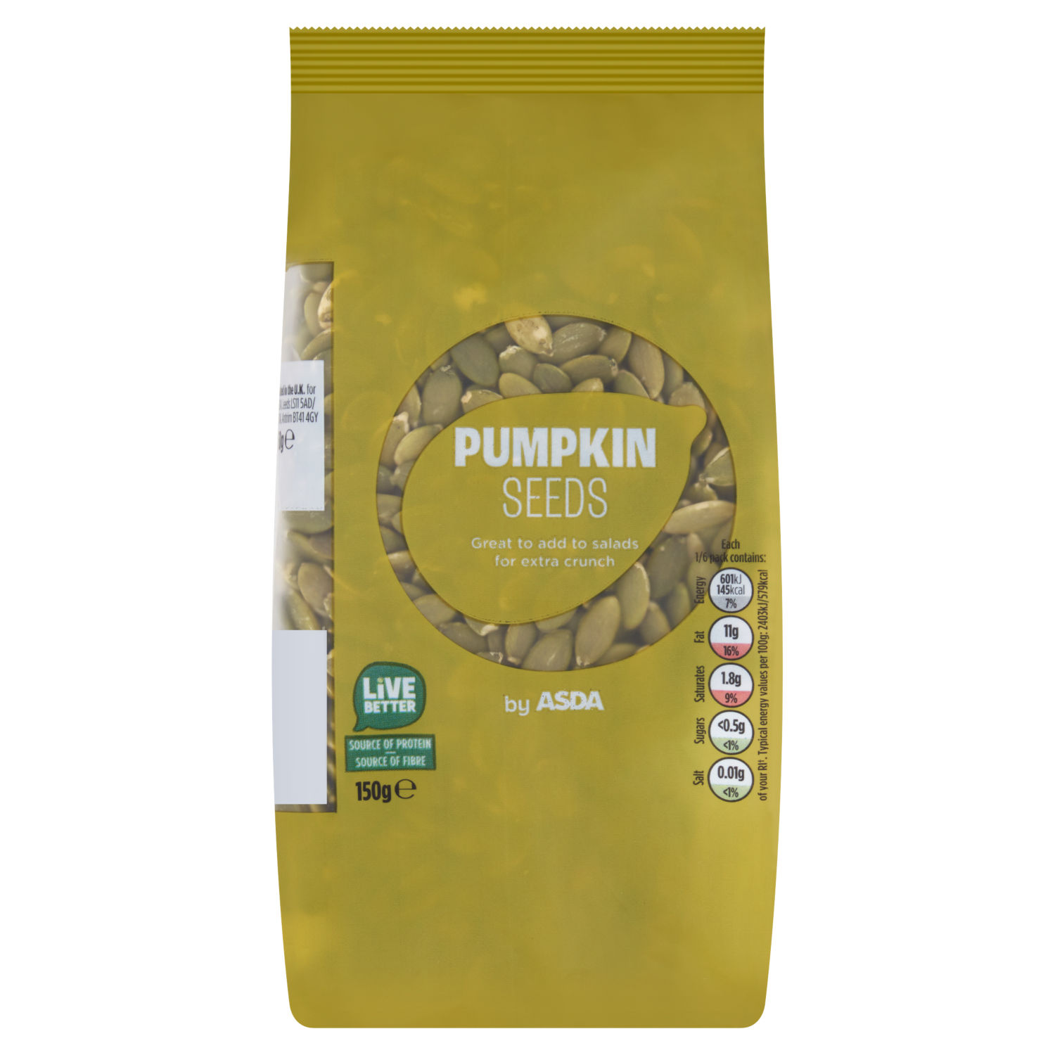 ASDA Pumpkin Seeds 150g